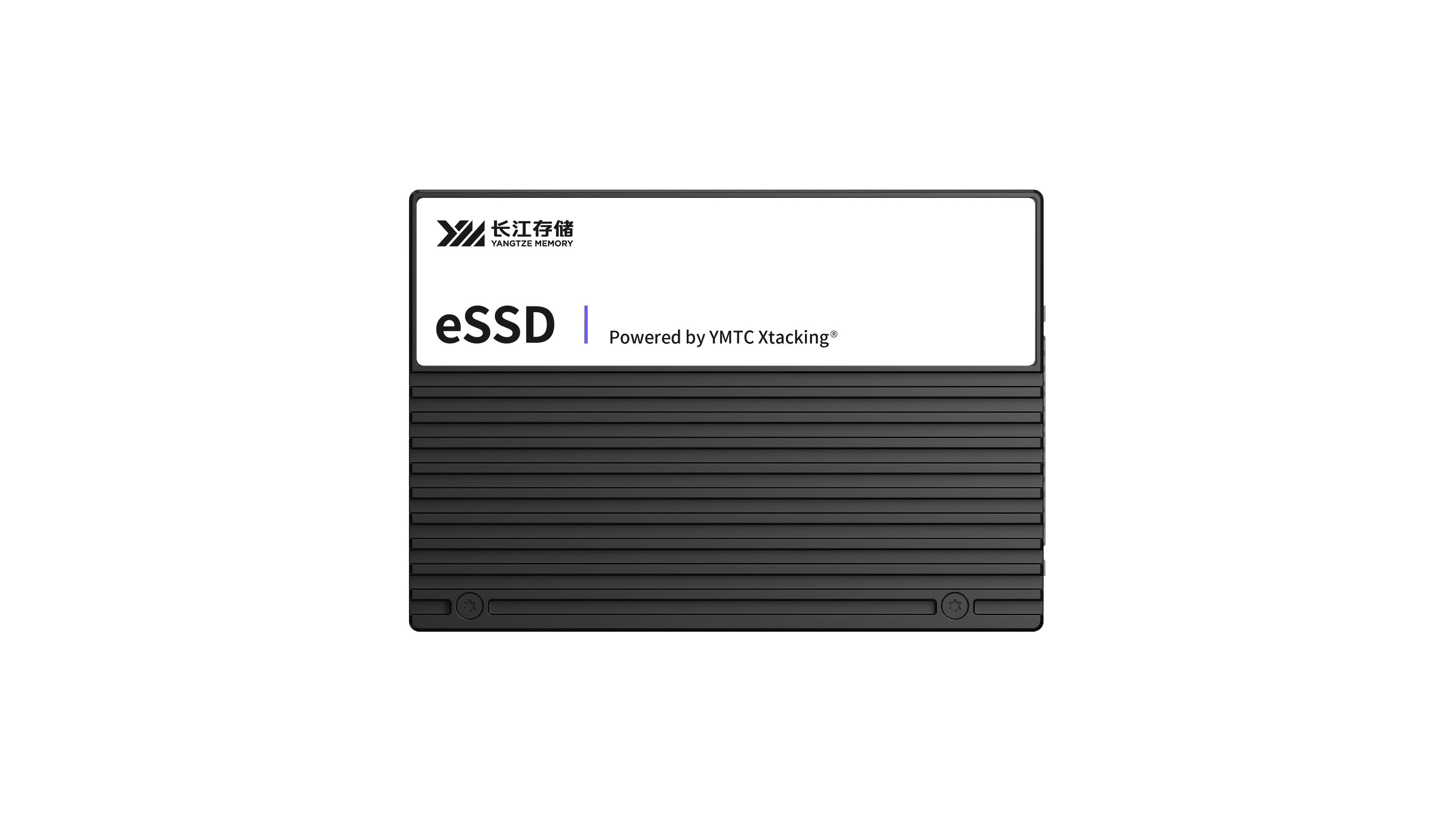 YMTC enterprise SSD with Xtacking branding on a white background, a product shot from the company website